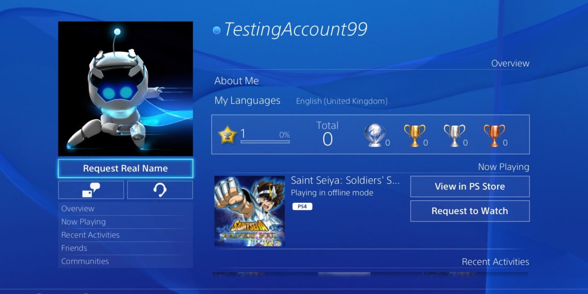 playstation profile pic